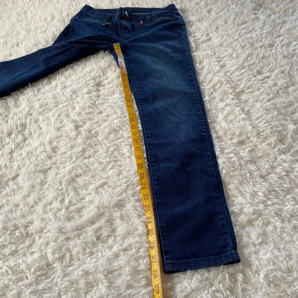 Michael Kors Straight Leg Skinny Blue Jeans Dark Wash Size 2